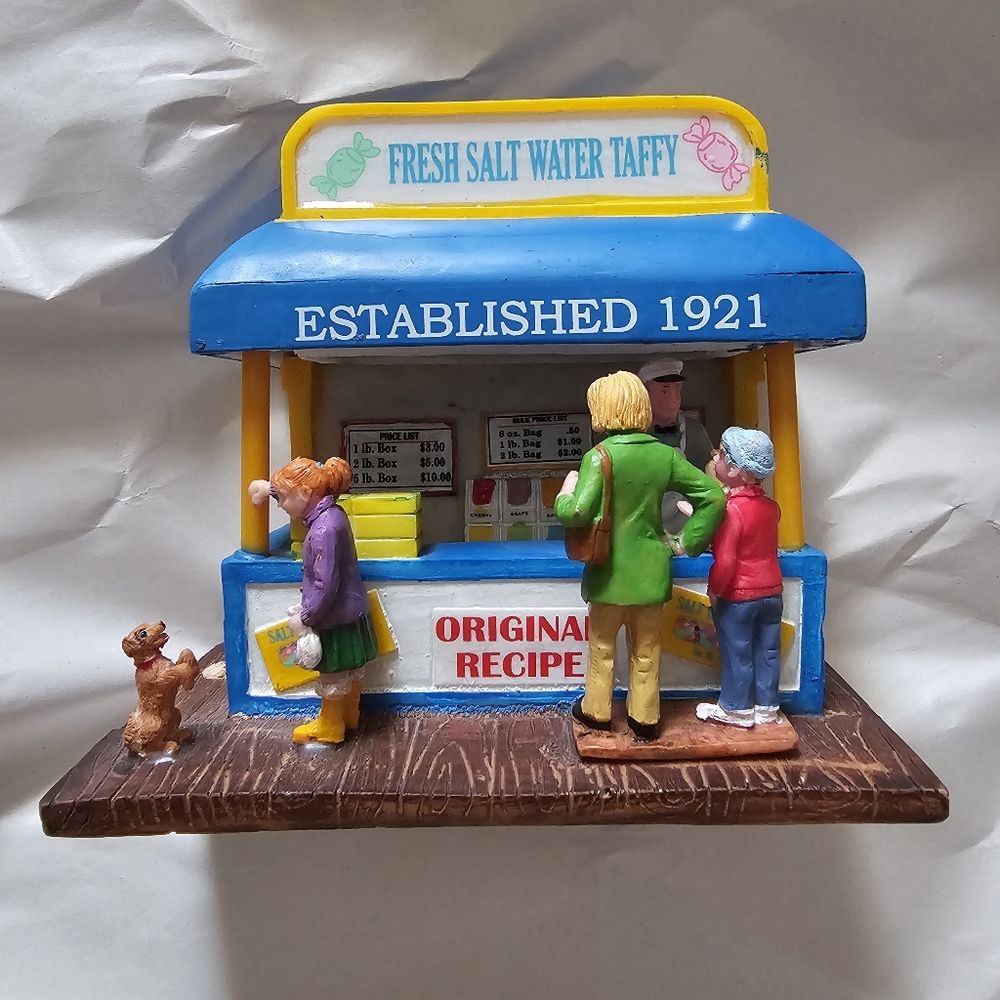 Vintage Lemax collectible Taffy Stand